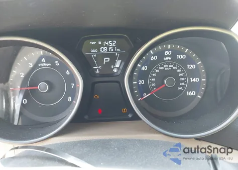 2013 Hyundai Elantra Limited из США, поврежденный, VIN 5NPDH4AE4DH325092